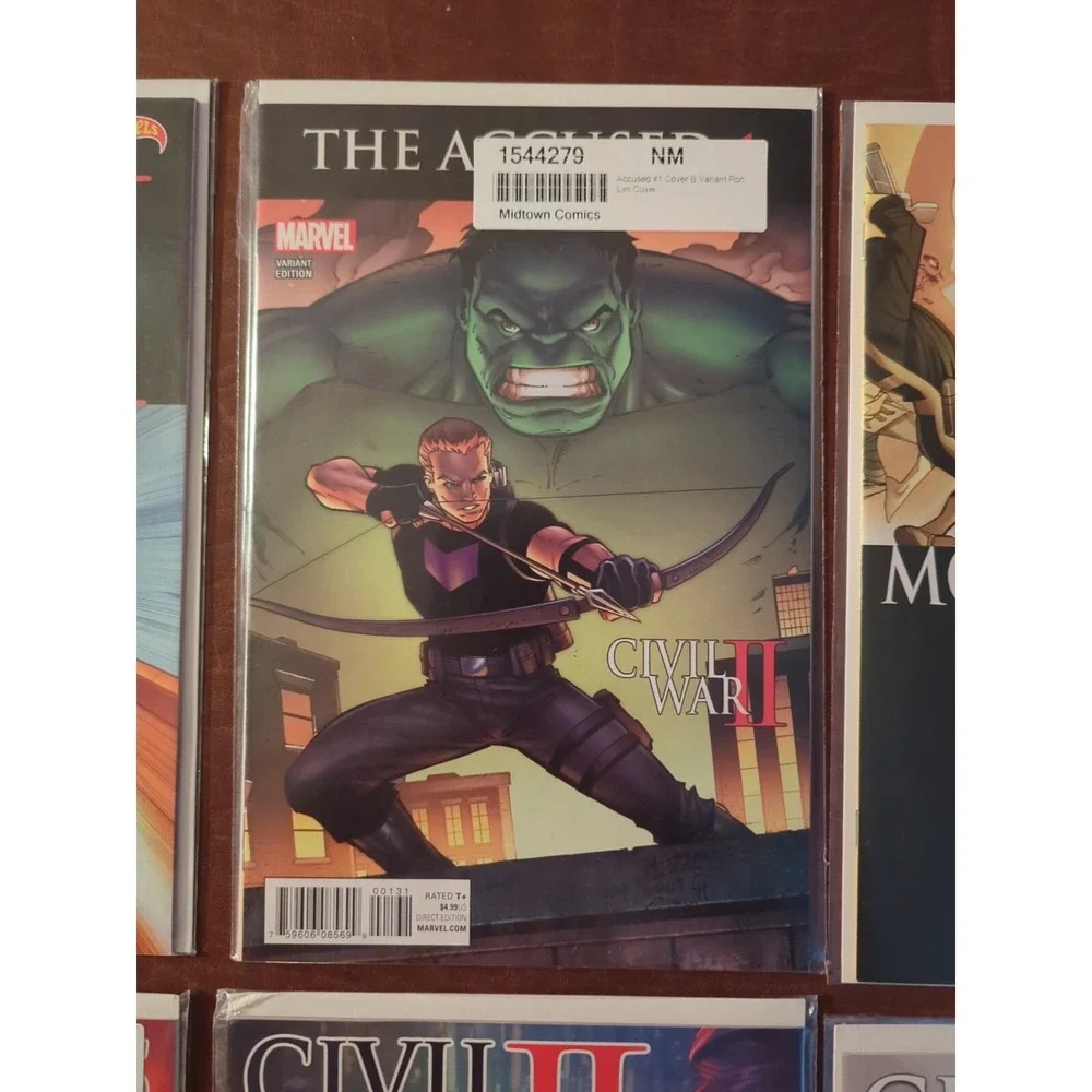 Marvel‎ Comics Civil War II Variant Lot – 11 Issues Total (~2016) NM Range